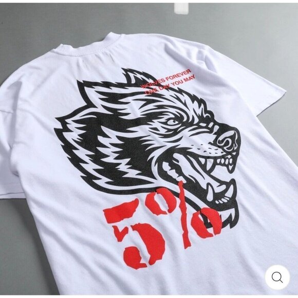 Darc Sport Other - Darc Sport 5% Forever Premium Tee White Rich Piana Collab "One Day You…